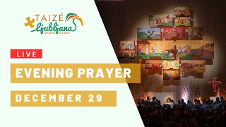 Taizé Ljubljana  Evening prayer december 28 [upl. by Ezequiel222]