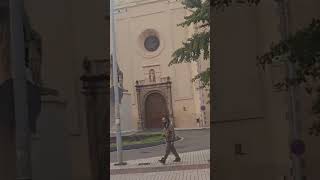 Badajoz Spain  9 Statue amp Church Front Hooper Road Trip We Are Monk Love Turn Abouts Are Here [upl. by Helenka]