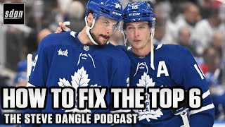 How Can Maple Leafs Fix The Top6 With Their Current Cap Issues  SDP [upl. by Funch979]