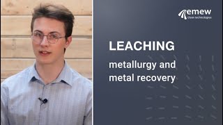 Leaching in metallurgy and metal recovery [upl. by Dirtsa]