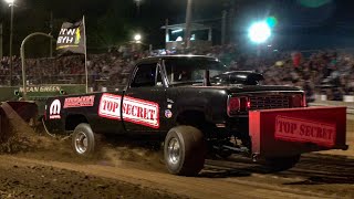 Truck Pull 2020 Pro Stock Trucks Idaville Indiana 8820 Indiana Truck Pullers Association [upl. by Aslehc]