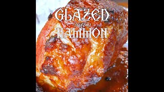 Easy glazed baked gammon recipe See in just 3 minutes how to make the best gammon [upl. by Eniahs]