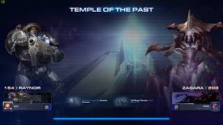 Starcraft 2  Coop  Temple of the Past  Brutal  Raynor  3 [upl. by Yntrok]