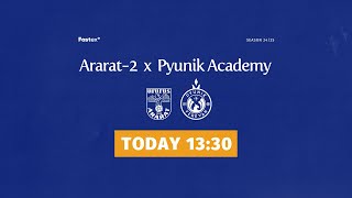 ARARAT2 — PYUNIK ACADEMY  2425 AFL  Matchday 10 [upl. by Yrred104]