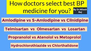 BP ki sabse best aur safe DawaiHow to choose best Blood Pressure medicine 💊 by Dr Nitesh Raj [upl. by Kris]