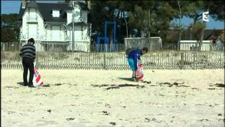 Nettoyage de printemps sur les plages du Morbihan France 3 Bretagne [upl. by Llehsam]