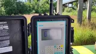 Siemens SITRANS FST020 clampon ultrasonic flow meter test in worst conditions [upl. by Messing]