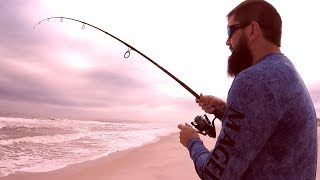 Surf Fishing During Red Tide [upl. by Obelia]