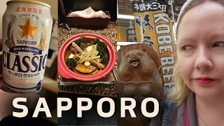 Sapporo Japan Travel Vlog 2024  Soup Curry AOAO and Beer [upl. by Iiette]