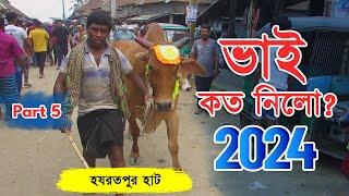 Bhai Koto Nilo 2024  Hozrotpur Cattle Market  Qurbani Cow Price In Paragram Haat 2024  Part 05 [upl. by Adila116]