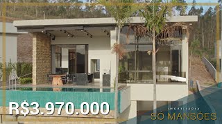 Linda casa de 405m² à venda no Alphaville Lagoa dos Ingleses [upl. by Weiser]