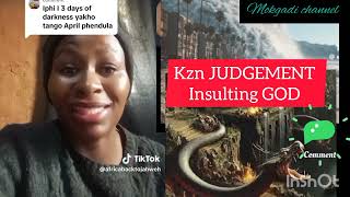 PROPHET ZUKISWA WHERE IS YOUR 3DAYS OF DARKNESS KZN JUDGEMENT BECAUSE OF STUBBORNNESS TO GOD [upl. by Reynolds989]