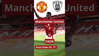 Manchester United vs PAOK [upl. by Atlanta]