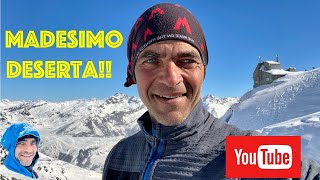 Piste di Madesimo deserte  MAI viste così   freeride da da Val di Lei 2021  Valchiavenna Ski [upl. by Onairot482]