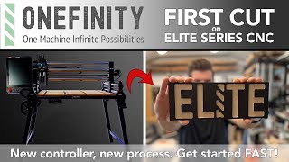 EP 13 Onefinity CNC  ELITE Series First Cut [upl. by Ramel508]