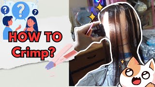 Crimp Wig Tutorial and Tips [upl. by Divad]