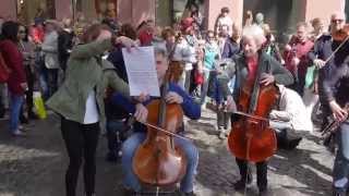 Flashmob 9Sinfonie Ludwig van Beethoven Domplatz Mainz [upl. by Nawed]