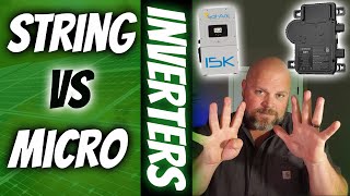 Microinverters vs String Inverter  Which is best [upl. by Namrak]