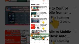 Control another Mobile from anywhere [upl. by Arbed618]
