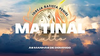 LIVE  PR COSME  CULTO MATINAL IGREJA BATISTA PENIEL [upl. by Herrera850]