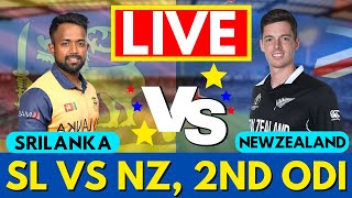 🔴 Live Sri Lanka Vs New Zealand Live – 2nd ODI  SL Vs NZ Live Match  New Zealand vs Sri Lanka [upl. by Hanas]