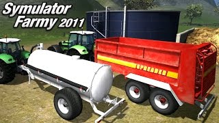 Symulator Farmy 2011 6  gnojowica i obornik LS 2011 gameplay pl [upl. by Zacharias112]