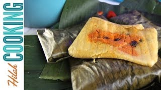 How to Make Guatemalan Tamales  Tamales Guatemaltecos  Hilah Cooking [upl. by Levenson]