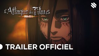 L’Attaque des Titans Saison 4  Partie Finale  TRAILER 3 VOSTFR [upl. by Ruon711]