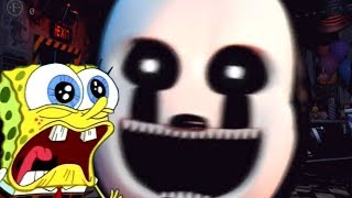 TERROR DE FNAF VOLTOU  BoB Esponja no Ultimate Custom Night [upl. by Naut15]