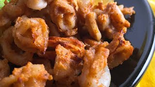 Air Fryer Calamari  Crispy Squid Rings Recipe [upl. by Enier]