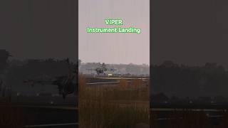 F16 Landing in Heavy Rain  DCS World dcs dcsworld f16 shorts syria [upl. by Eninahpets]