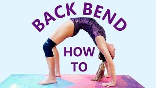 Gymnastics At Home Backbend Challenge Flexibility Workout amp Stretches How to do a Back Bend [upl. by Yesac]