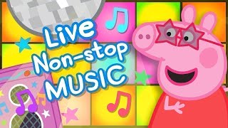 Peppa Pig Official Music Videos 🐷 Peppa Pig Music amp Songs 247 🪩 Peppa Pig Theme Tune Remix amp More [upl. by Anitnatsnoc]