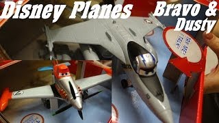 Disney Planes Talking Bravo and Dusty Toy Planes [upl. by Germana]