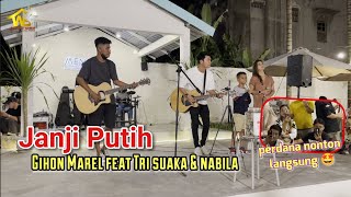 JANJI PUTIH BETA JANJI BETA JAGA COVER TRI SUAKA FEAT GIHON MAREL SUARANYA SANGAT MERDU [upl. by Letrice150]