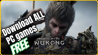 BLACK MYTH WU KONG download any pc game for free hindi [upl. by Alys52]