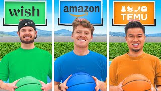 We Tested Amazon v Wish v Temu Basketball Gadgets [upl. by Ahsaek]