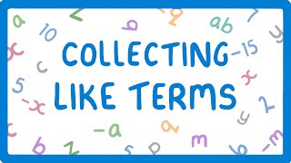 GCSE Maths  How to Simplify Expressions by Collecting Like Terms 28 [upl. by Mikes564]