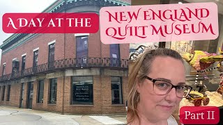 StitchPunk New England Quilt Museum [upl. by Amieva]