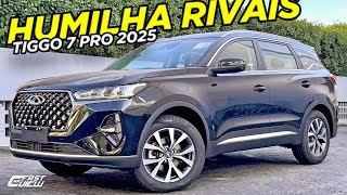 NOVO CAOA CHERY TIGGO 7 PRO MAX DRIVE 2025 SUPERA COMPASS TAOS E C CROSS SENDO BARATO E EQUIPADO [upl. by Bonilla676]