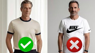 10 prendas sencillas para LUCIR CON MUCHO ESTILO Para hombres mayores de 40 y 50 años [upl. by Estel]