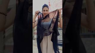 Dupatta Draping as jacket l its work ✅shortsfashiondupattadiyfashionhacksyoutubeshorts [upl. by Dominique]