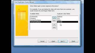 Find Duplicate Records in Microsoft Access [upl. by Ayk]