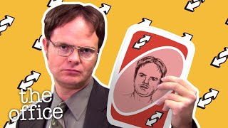 Dwights Pranks  Uno Reverse Card Edition  The Office US [upl. by Belldame]