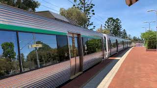 Transperth ASeries sets 3947 departing Carlisle [upl. by Marcello337]