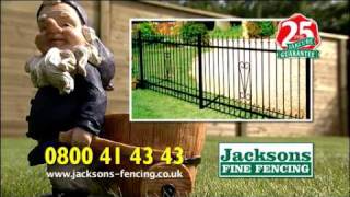 Acoustic Fencing Advert  Jacksons Fencing [upl. by Mccullough632]