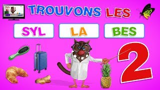 Foufou  Trouvons les syllabes Learn the syllables for kids Serie 02 4K [upl. by Meyeroff]