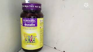 FERRADOL food supplement के उपयोग कब लेना चाहिए कितनी मात्रा में पूरी जानकारी हिंदी में [upl. by Lerej]