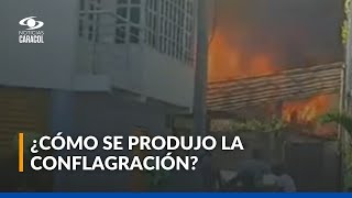 Incendio en Tumaco afectó varias viviendas cerca de 40 personas lo perdieron todo [upl. by Eirrod]