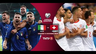 Match Italie Suisse 2021  éliminatoire Coupe du Monde 2022 Qatar  Football [upl. by Hpeosj666]